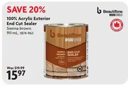 Home Hardware 100% Acrylic Exterior End Cut Sealer offer