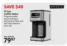 Home Hardware 14 Cup Coffee Maker offer