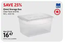 Home Hardware Omni Storage Box offer