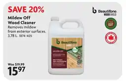 Home Hardware Mildew Off Wood Cleaner offer