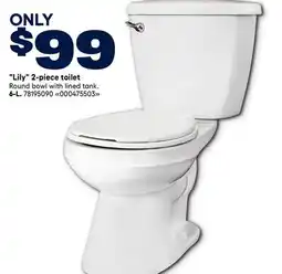 RONA Lily 6-L. 2-piece toilet offer