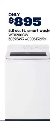 RONA LG 5.8 cu. ft. smart washer offer