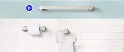 RONA MOEN Rinza 3-piece bathroom accessory set Chrome finish offer