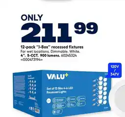 RONA 12-pack ''J-Box'' recessed fixtures offer