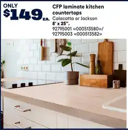 RONA CFP 8'x 25. laminate kitchen countertops offer