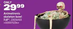 RONA Animatronic skeleton bowl 7.67'' offer