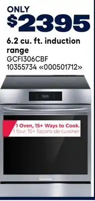RONA BOSCH 6.2 cu. ft. induction range offer