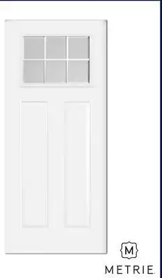 RONA METRIE 32 Craftsman steel entry doors offer
