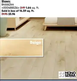 RONA laminate flooring offer