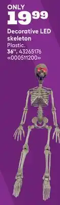 RONA Decorative LED skeleton, 36'' offer