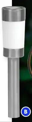 RONA Stainless flickering flame stake patio and landscape lights offer