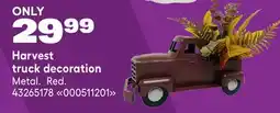 RONA Harvest truck decoration offer