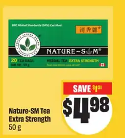 FreshCo Nature-SM Tea Extra Strength 50 g offer
