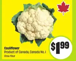 FreshCo Cauliflower Product of Canada , canada No.1 offer