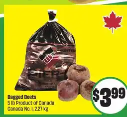 FreshCo Bagged Beets 5 lb Product of Canada Canada No.1, 2.27 kg offer