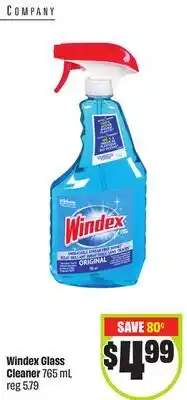 FreshCo Windex Glass Cleaner 765 mL offer
