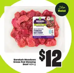 FreshCo Barakah Meadows Grass Fed Stewing Beef 454 g offer