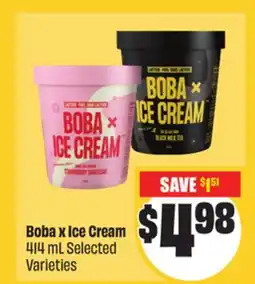 FreshCo Boba X Ice Cream 414 mL Selected Varieties offer