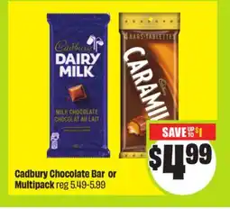 FreshCo Cadbury Chocolate Bar or Multipack offer