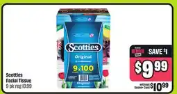 FreshCo Scotties Facial Tissue 9 pk offer