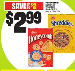 FreshCo Post Cereal 340-525 g offer
