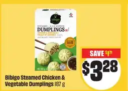 FreshCo Bibigo Steamed Chicken & Vegetable Dumplings offer