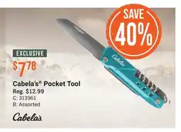 Cabela's Cabela's Pocket Tool offer