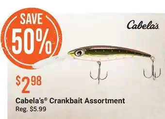 Cabela's Cabela's Crankbait Assortment offer