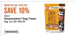 Cabela's Select Chewmasters Dog Treats offer