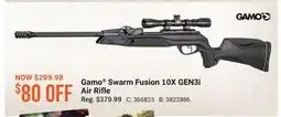 Cabela's Gamo Swarm Fusion 10X GEN3i Air Rifle offer