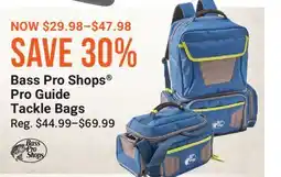 Cabela's Bass Pro Shops Pro Guide Tackle Bags offer