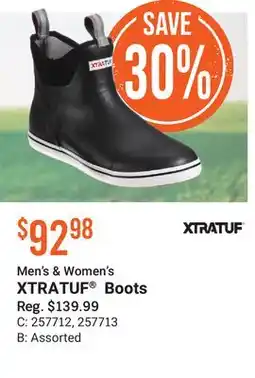 Cabela's Men's & Women's XTRATUF Boots offer