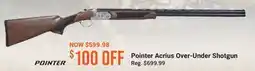 Cabela's Pointer Acrius Over-Under Shotgun offer