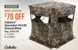 Cabela's Cabela's Specialist HV180 Ground Blind offer
