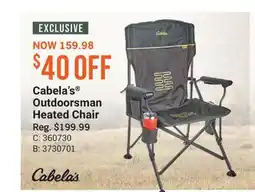 Cabela's Cabela's Outdoorsman Heated Chair offer