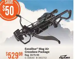Cabela's Excalibur Mag Air Crossbow Package offer