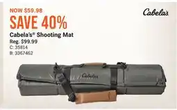 Cabela's Cabela's Shooting Mat offer