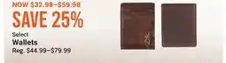 Cabela's Select Wallets offer