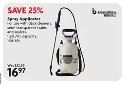 Home Hardware Spray Applicator offer