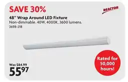 Home Hardware 48 Wrap Around LED Fixture offer