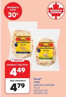 Wholesale Club NAAN, 10 CT offer