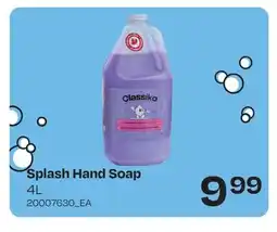 Wholesale Club SPLASH HAND SOAP, 4L offer
