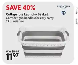 Home Hardware Collapsible Laundry Basket offer