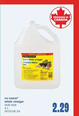 Wholesale Club WHITE VINEGAR, 4 L offer