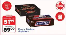 Wholesale Club SINGLE BARS, CASE OF 48 offer