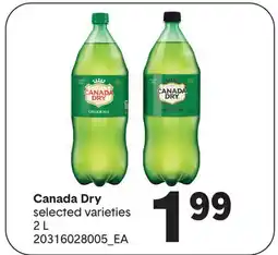 Wholesale Club CANADA DRY, 2 L offer
