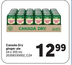 Wholesale Club GINGER ALE, 24 x 355 mL offer