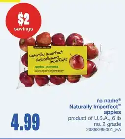 Wholesale Club NO NAME NATURALLY IMPERFECT APPLES, 6 LB offer