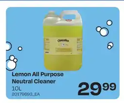 Wholesale Club LEMON ALL PURPOSE NEUTRAL CLEANER, 10L offer