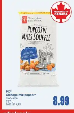 Wholesale Club CHICAGO MIX POPCORN, 737 G offer